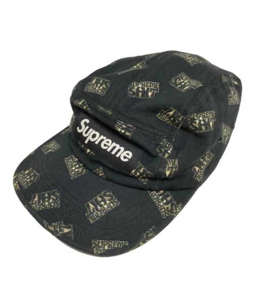SUPREME（シュプリーム）Supreme (シュプリーム) shit camp cap ブラックの古着・服飾アイテム