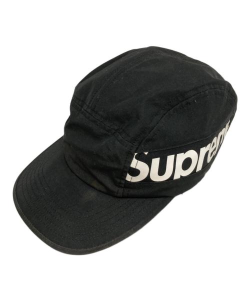 SUPREME（シュプリーム）Supreme (シュプリーム) Side Panel Camp Cap ブラックの古着・服飾アイテム