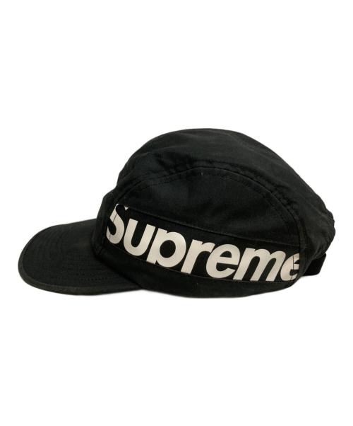 SUPREME（シュプリーム）Supreme (シュプリーム) Side Panel Camp Cap ブラックの古着・服飾アイテム