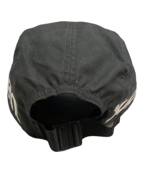 SUPREME（シュプリーム）Supreme (シュプリーム) Side Panel Camp Cap ブラックの古着・服飾アイテム