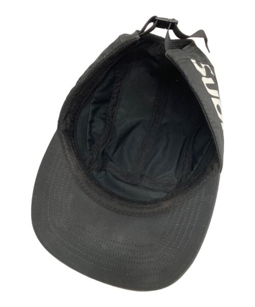 SUPREME（シュプリーム）Supreme (シュプリーム) Side Panel Camp Cap ブラックの古着・服飾アイテム
