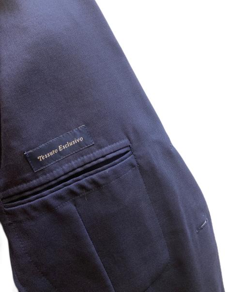 LARDINI（ラルディーニ）LARDINI (ラルディーニ) ウール サイドベンツ 3Bテーラードジャケット ネイビー サイズ:46の古着・服飾アイテム