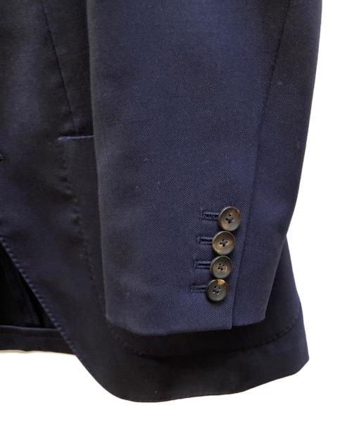 LARDINI（ラルディーニ）LARDINI (ラルディーニ) ウール サイドベンツ 3Bテーラードジャケット ネイビー サイズ:46の古着・服飾アイテム