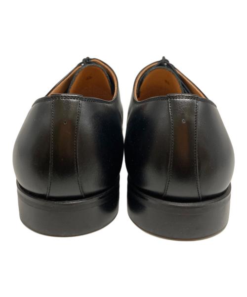 SCOTCH GRAIN（スコッチグレイン）SCOTCH GRAIN (スコッチグレイン) シャインオアレイン プレーントゥシューズ ブラック サイズ:26EEEEの古着・服飾アイテム