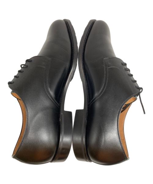 SCOTCH GRAIN（スコッチグレイン）SCOTCH GRAIN (スコッチグレイン) シャインオアレイン プレーントゥシューズ ブラック サイズ:26EEEEの古着・服飾アイテム