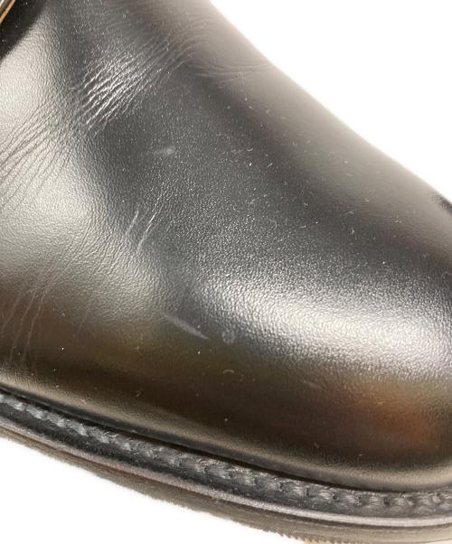 SCOTCH GRAIN（スコッチグレイン）SCOTCH GRAIN (スコッチグレイン) シャインオアレイン プレーントゥシューズ ブラック サイズ:26EEEEの古着・服飾アイテム