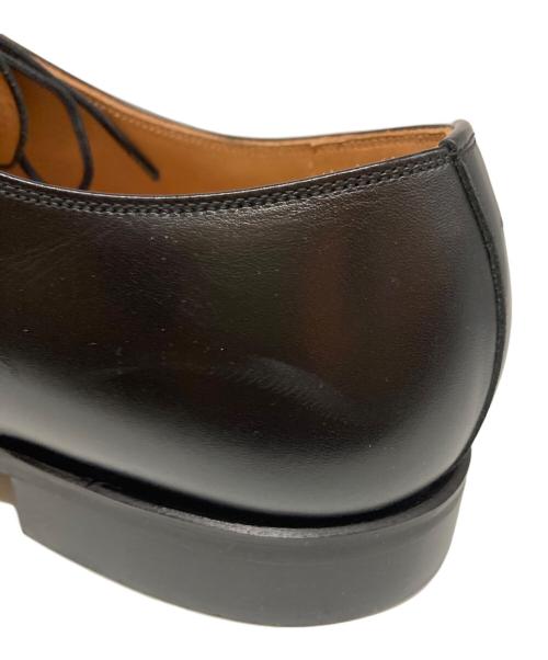 SCOTCH GRAIN（スコッチグレイン）SCOTCH GRAIN (スコッチグレイン) シャインオアレイン プレーントゥシューズ ブラック サイズ:26EEEEの古着・服飾アイテム