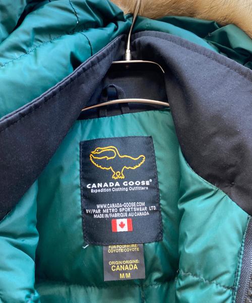 CANADA GOOSE（カナダグース）CANADA GOOSE (カナダグース) ダウンジャケット ブラック サイズ:Mの古着・服飾アイテム