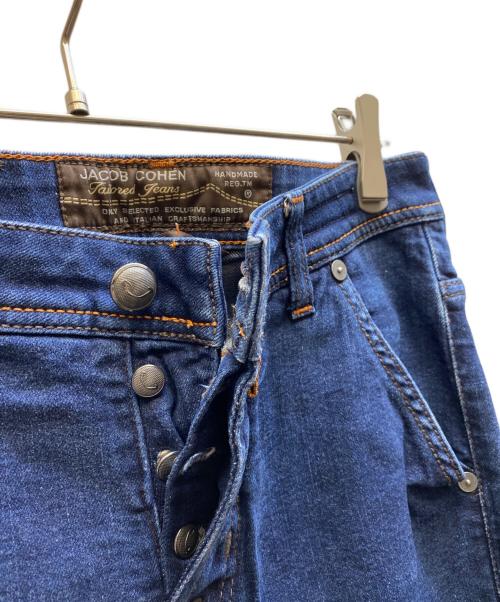 JACOB COHEN（ヤコブコーエン）JACOB COHEN (ヤコブコーエン) ボタンフライデニムパンツ インディゴ サイズ:30の古着・服飾アイテム
