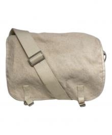 SLOW&CO（スロウアンドコー）の古着「French Army Shoulder Bag」｜ベージュ