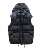 POLO RALPH LAURENポロ・ラルフローレン）の古着「ダウンベスト」｜ネイビー