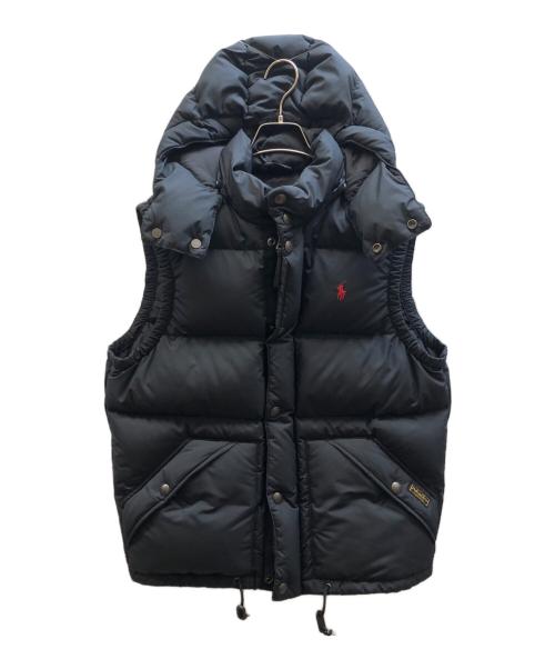 POLO RALPH LAUREN（ポロ・ラルフローレン）POLO RALPH LAUREN (ポロ・ラルフローレン) ダウンベスト ネイビー サイズ:Sの古着・服飾アイテム