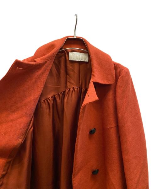 Chloe（クロエ）Chloe (クロエ) ウールコート レッド サイズ:34の古着・服飾アイテム