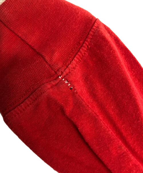 stussy（ステューシー）stussy (ステューシー) ラグランスリーブカットソー レッド サイズ:Mの古着・服飾アイテム