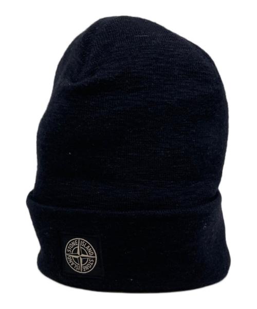 STONE ISLAND（ストーンアイランド）STONE ISLAND (ストーンアイランド) Logo Patch Beanie Hat Menの古着・服飾アイテム