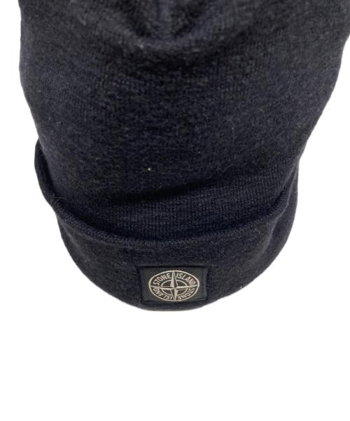 STONE ISLAND（ストーンアイランド）STONE ISLAND (ストーンアイランド) Logo Patch Beanie Hat Menの古着・服飾アイテム