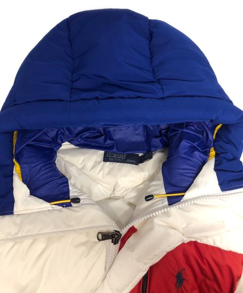 POLO RALPH LAUREN（ポロ・ラルフローレン）POLO RALPH LAUREN (ポロ・ラルフローレン) ウォーターリペラント ダウン ジャケット ホワイト サイズ:Ⅿの古着・服飾アイテム