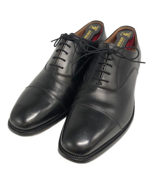 SCOTCH GRAIN（スコッチグレイン）SCOTCH GRAIN (スコッチグレイン) ストレートチップシューズ ブラック サイズ:26.5cmの古着・服飾アイテム