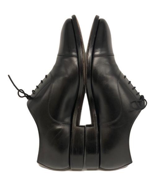 SCOTCH GRAIN（スコッチグレイン）SCOTCH GRAIN (スコッチグレイン) ストレートチップシューズ ブラック サイズ:26.5cmの古着・服飾アイテム