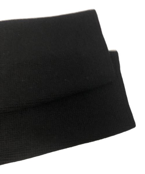 GUCCI（グッチ）GUCCI (グッチ) ウールシルクジップカーディガン ブラック サイズ:Lの古着・服飾アイテム