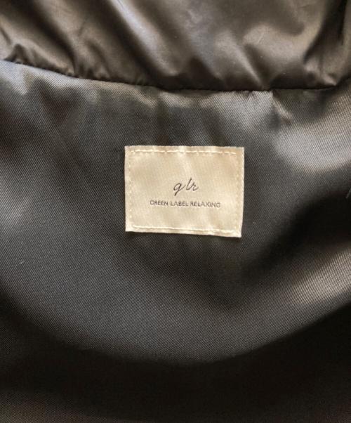 green label relaxing（グリーンレーベルリラクシング）green label relaxing (グリーンレーベルリラクシング) タフタ スタンドカラーダウン ブラック サイズ:36の古着・服飾アイテム