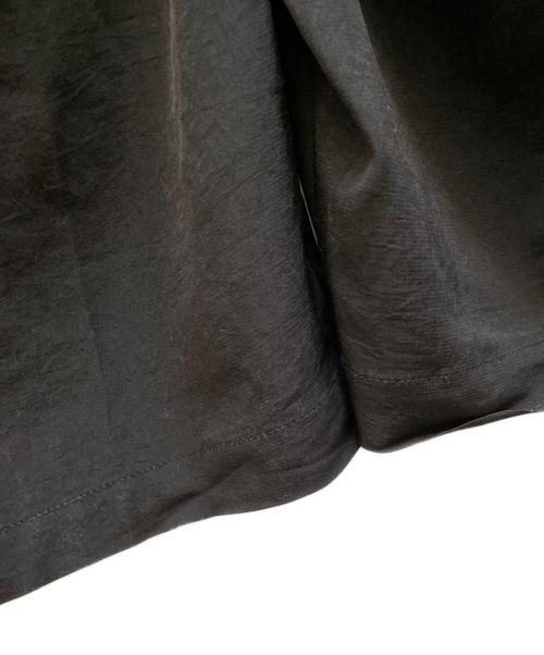 s'yte by yohji yamamoto（サイト バイ ヨウジヤマモト）s'yte by yohji yamamoto (サイト バイ ヨウジヤマモト) CREPE de CHINE SIDE TUCK TROUSERS ブラック サイズ:3の古着・服飾アイテム