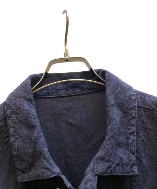 nestrobe confect（ネストローブ コンフェクト）nestrobe confect (ネストローブ コンフェクト) リネンカバーオール ネイビー サイズ:4の古着・服飾アイテム