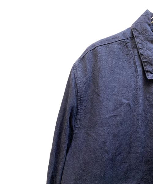 nestrobe confect（ネストローブ コンフェクト）nestrobe confect (ネストローブ コンフェクト) リネンカバーオール ネイビー サイズ:4の古着・服飾アイテム