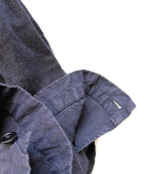 nestrobe confect（ネストローブ コンフェクト）nestrobe confect (ネストローブ コンフェクト) リネンカバーオール ネイビー サイズ:4の古着・服飾アイテム