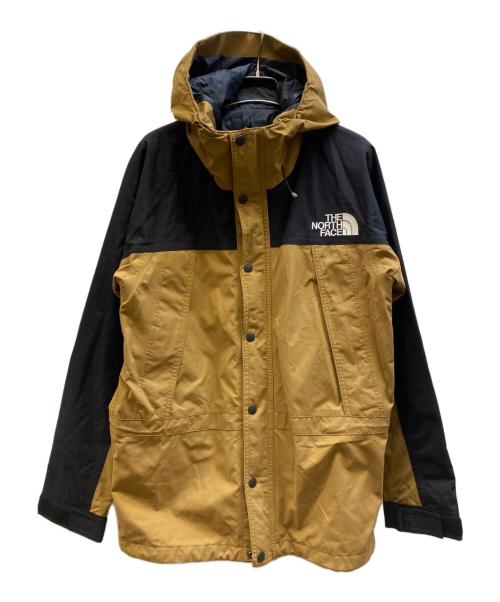 THE NORTH FACE（ザ ノース フェイス）THE NORTH FACE (ザ ノース フェイス) マウンテンライトジャケット ベージュ×ブラック サイズ:Mの古着・服飾アイテム