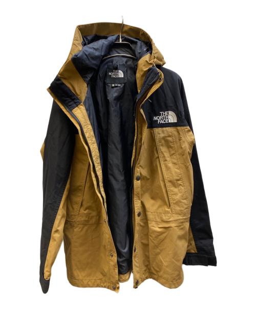 THE NORTH FACE（ザ ノース フェイス）THE NORTH FACE (ザ ノース フェイス) マウンテンライトジャケット ベージュ×ブラック サイズ:Mの古着・服飾アイテム