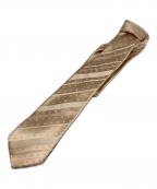 LOUIS VUITTONルイ ヴィトン）の古着「シルクモノグラムネクタイ」｜ベージュ