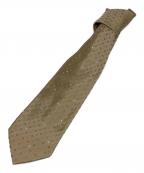 LOUIS VUITTONルイ ヴィトン）の古着「シルクモノグラムネクタイ」｜ベージュ