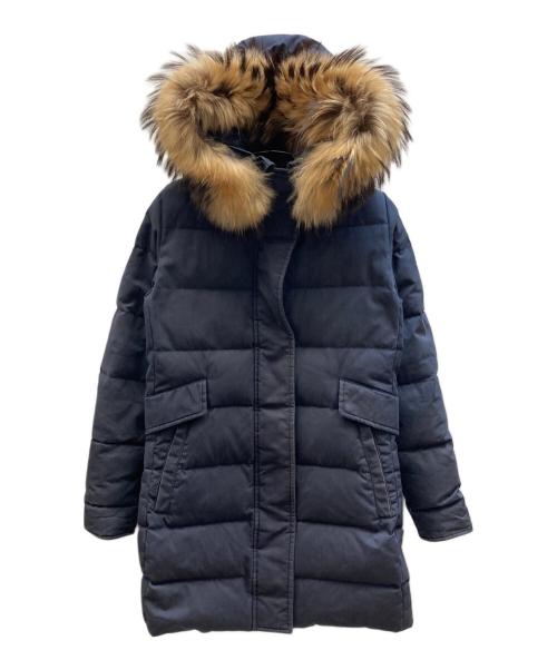 Pyrenex（ピレネックス）Pyrenex (ピレネックス) ダウンコート ネイビー サイズ:36の古着・服飾アイテム