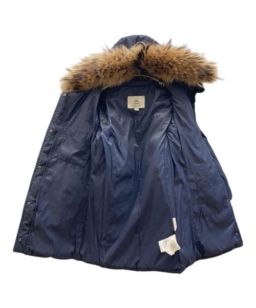 Pyrenex（ピレネックス）Pyrenex (ピレネックス) ダウンコート ネイビー サイズ:36の古着・服飾アイテム