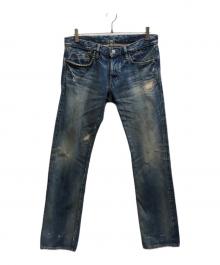 Hysteric Glamour（ヒステリックグラマー）の古着「AP加工COWBOYスタッズデニム」｜インディゴ