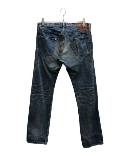 Hysteric Glamour（ヒステリックグラマー）Hysteric Glamour (ヒステリックグラマー) AP加工COWBOYスタッズデニム インディゴ サイズ:W32の古着・服飾アイテム