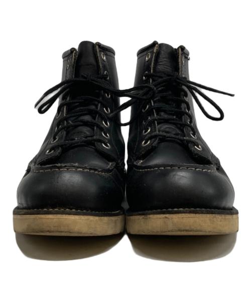 RED WING（レッドウィング）RED WING (レッドウィング) 90'sモックトゥブーツ ブラック サイズ:8の古着・服飾アイテム
