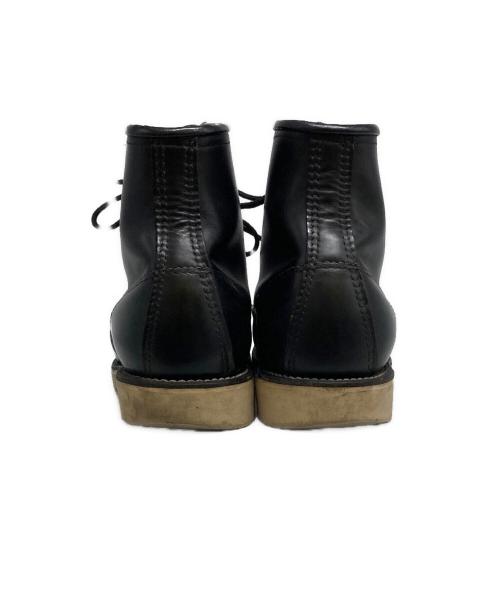RED WING（レッドウィング）RED WING (レッドウィング) 90'sモックトゥブーツ ブラック サイズ:8の古着・服飾アイテム