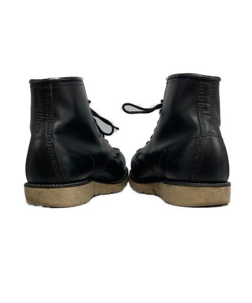RED WING（レッドウィング）RED WING (レッドウィング) 90'sモックトゥブーツ ブラック サイズ:8の古着・服飾アイテム