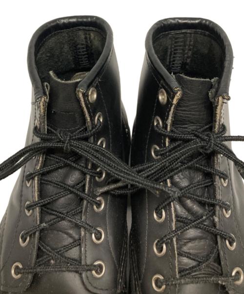 RED WING（レッドウィング）RED WING (レッドウィング) 90'sモックトゥブーツ ブラック サイズ:8の古着・服飾アイテム