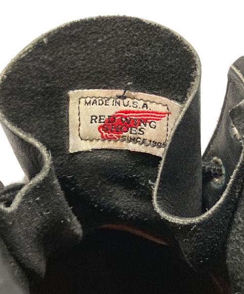 RED WING（レッドウィング）RED WING (レッドウィング) 90'sモックトゥブーツ ブラック サイズ:8の古着・服飾アイテム