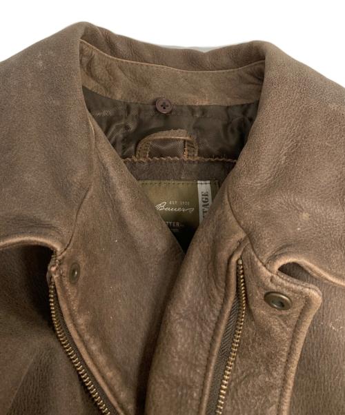 Eddie Bauer（エディーバウアー）Eddie Bauer (エディーバウアー) フライトジャケット ブラウン サイズ:Lの古着・服飾アイテム