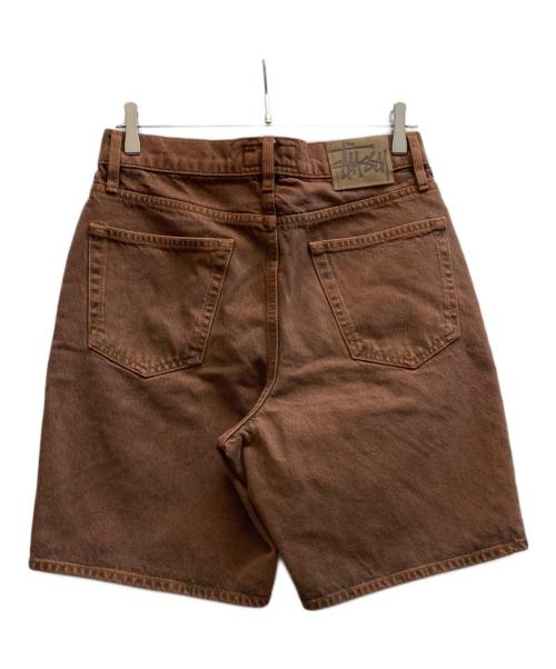 stussy（ステューシー）stussy (ステューシー) Big Ol Shorts Denim Clay ブラウン サイズ:71㎝（W28）の古着・服飾アイテム