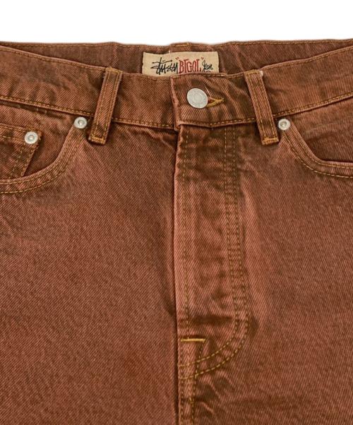 stussy（ステューシー）stussy (ステューシー) Big Ol Shorts Denim Clay ブラウン サイズ:71㎝（W28）の古着・服飾アイテム