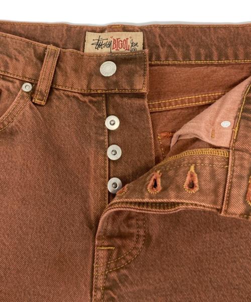 stussy（ステューシー）stussy (ステューシー) Big Ol Shorts Denim Clay ブラウン サイズ:71㎝（W28）の古着・服飾アイテム