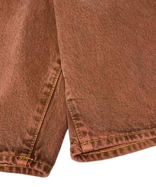 stussy（ステューシー）stussy (ステューシー) Big Ol Shorts Denim Clay ブラウン サイズ:71㎝（W28）の古着・服飾アイテム