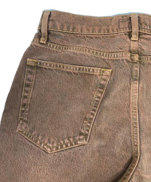 stussy（ステューシー）stussy (ステューシー) Big Ol Shorts Denim Clay ブラウン サイズ:71㎝（W28）の古着・服飾アイテム