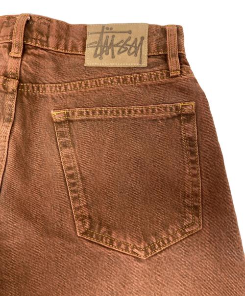 stussy（ステューシー）stussy (ステューシー) Big Ol Shorts Denim Clay ブラウン サイズ:71㎝（W28）の古着・服飾アイテム