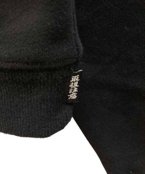 BlackEyePatch（ブラックアイパッチ）BlackEyePatch (ブラックアイパッチ) ロゴスウェット ブラック サイズ:Sの古着・服飾アイテム